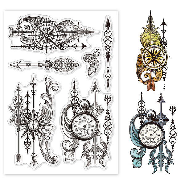 PandaHall Custom PVC Plastic Clear Stamps, for DIY Scrapbooking, Photo Album Decorative, Cards Making, Compass, 160x110x3mm Plastic Others...
PandaHall Custom PVC Plastic Clear Stamps, for DIY Scrapbooking, Photo Album Decorative, Cards Making, Compass, 160x110x3mm Plastic Others...