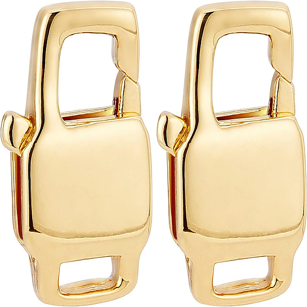PandaHall BENECREAT 10pcs 18K Gold Plated Brass Lobster Claw Clasps Rectangle Trigger Holders for DIY Crafts Jewelry Making Brass Rectangle
PandaHall BENECREAT 10pcs 18K Gold Plated Brass Lobster Claw Clasps Rectangle Trigger Holders for DIY Crafts Jewelry Making Brass Rectangle
