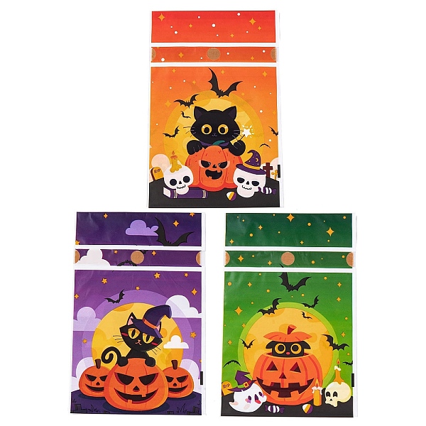 PandaHall 50Pcs Rectangle Halloween Candy Plastic Bags, Cat Shape Printed Candy Drawstring Bags, Mixed Color, 23.2x14.9x0.05cm Plastic Cat..., Multicolor
PandaHall 50Pcs Rectangle Halloween Candy Plastic Bags, Cat Shape Printed Candy Drawstring Bags, Mixed Color, 23.2x14.9x0.05cm Plastic Cat..., Multicolor