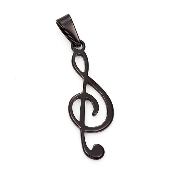 PandaHall 304 Stainless Steel Pendants, Musical Note, Gunmetal, 41x14.5x1.5mm, Hole: 4.5x8.5mm 304 Stainless Steel Musical Note
PandaHall 304 Stainless Steel Pendants, Musical Note, Gunmetal, 41x14.5x1.5mm, Hole: 4.5x8.5mm 304 Stainless Steel Musical Note