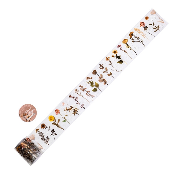 PandaHall Flower PET Adhesive Tape, for DIY Album Scrapbook, Greeting Card, Background Paper, FireBrick, 50mm, 2m/roll PET Flower Red
PandaHall Flower PET Adhesive Tape, for DIY Album Scrapbook, Greeting Card, Background Paper, FireBrick, 50mm, 2m/roll PET Flower Red