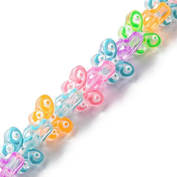 PandaHall Handmade Lampwork Beads Strands, with Enamel, Butterfly, Mixed Color, 10x14x6mm, Hole: 1.2mm, about 30pcs/strand, 9.06''(23cm)..., Multicolor
PandaHall Handmade Lampwork Beads Strands, with Enamel, Butterfly, Mixed Color, 10x14x6mm, Hole: 1.2mm, about 30pcs/strand, 9.06''(23cm)..., Multicolor