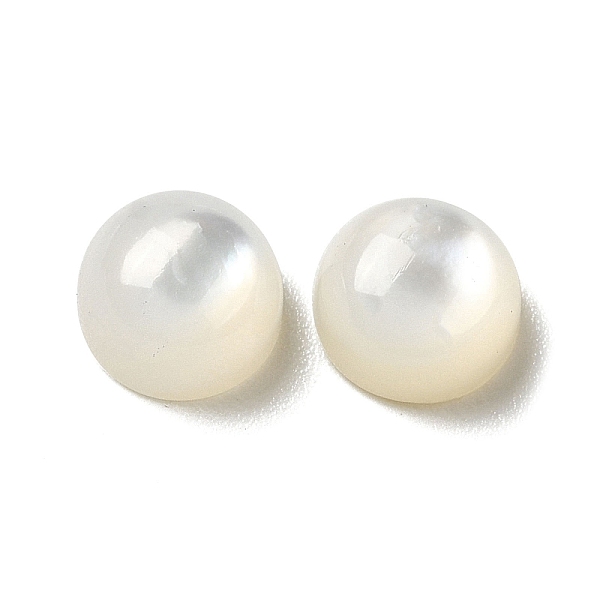 PandaHall Natural White Shell Cabochons, Half Round/Dome, WhiteSmoke, 6x3.5mm White Shell Half Round White
PandaHall Natural White Shell Cabochons, Half Round/Dome, WhiteSmoke, 6x3.5mm White Shell Half Round White