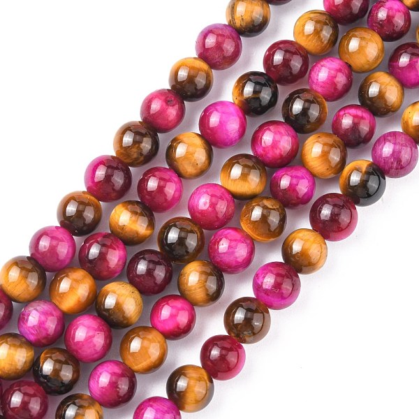 PandaHall Natural Rose Tiger Eye and Yellow Tiger Eye Beads Strands, Round, Mixed Color, 6mm Tiger Eye Round Multicolor
PandaHall Natural Rose Tiger Eye and Yellow Tiger Eye Beads Strands, Round, Mixed Color, 6mm Tiger Eye Round Multicolor