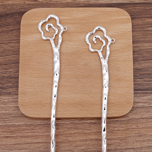 PandaHall Alloy Cloud Hair Sticks, with Loop, Long-Lasting Plated Hair Accessories for Women, Platinum, 179x27mm Alloy
PandaHall Alloy Cloud Hair Sticks, with Loop, Long-Lasting Plated Hair Accessories for Women, Platinum, 179x27mm Alloy
