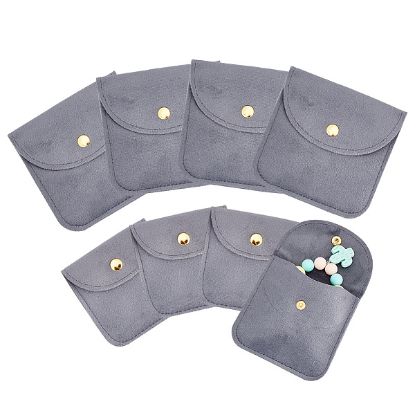 PandaHall 8 Pcs 2 Sizes Velvet Jewelry Pouches with Snap Button, Velvet Jewelry Storage Bags Velvet Gift Bags for Traveling Rings Bracelets..., Gray
PandaHall 8 Pcs 2 Sizes Velvet Jewelry Pouches with Snap Button, Velvet Jewelry Storage Bags Velvet Gift Bags for Traveling Rings Bracelets..., Gray