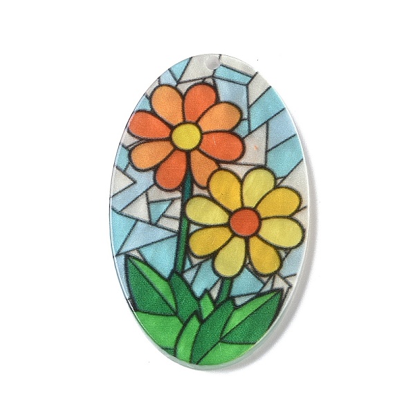PandaHall Acrylic Pendants, Flower, Orange, 42.5x26x2mm, Hole: 1.5mm Acrylic Orange
PandaHall Acrylic Pendants, Flower, Orange, 42.5x26x2mm, Hole: 1.5mm Acrylic Orange