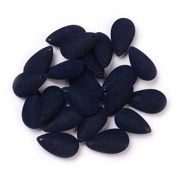 PandaHall Flocky Acrylic Pendants, teardrop, Midnight Blue, 28.5x16x7.5mm, Hole: 1.6mm Acrylic Teardrop
PandaHall Flocky Acrylic Pendants, teardrop, Midnight Blue, 28.5x16x7.5mm, Hole: 1.6mm Acrylic Teardrop