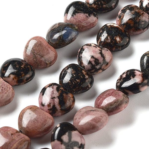 PandaHall Natural Rhodonite Beads Strands, Heart, 10x10x4.5~5mm, Hole: 0.7mm, about 20pcs/strand, 7.28''~7.48''(18.5~19cm) Rhodonite Heart
PandaHall Natural Rhodonite Beads Strands, Heart, 10x10x4.5~5mm, Hole: 0.7mm, about 20pcs/strand, 7.28''~7.48''(18.5~19cm) Rhodonite Heart