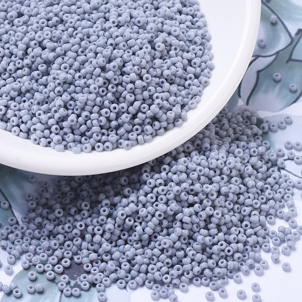 PandaHall MIYUKI Round Rocailles Beads, Japanese Seed Beads, 11/0, (RR498) Opaque Cement Gray, 2x1.3mm, Hole: 0.8mm, about 1111pcs/10g Glass...
PandaHall MIYUKI Round Rocailles Beads, Japanese Seed Beads, 11/0, (RR498) Opaque Cement Gray, 2x1.3mm, Hole: 0.8mm, about 1111pcs/10g Glass...