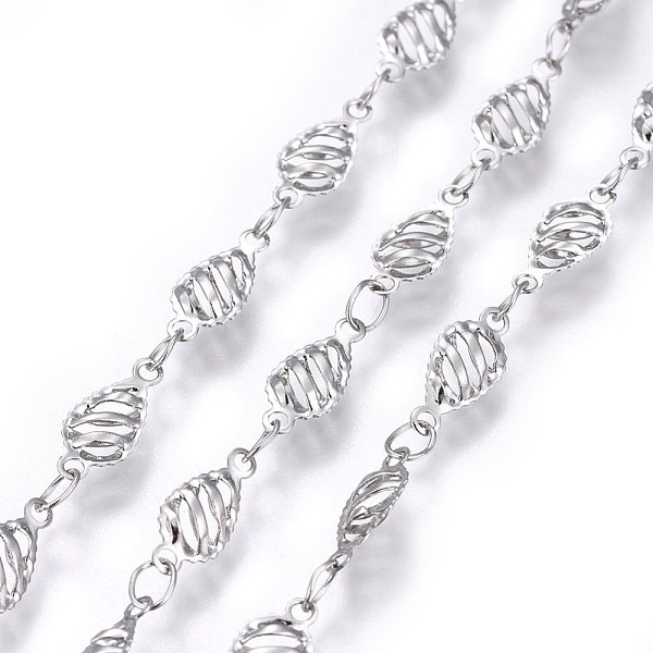 PandaHall 304 Stainless Steel Link Chains, Soldered, teardrop, Stainless Steel Color, 10x4.5x2mm 304 Stainless Steel
PandaHall 304 Stainless Steel Link Chains, Soldered, teardrop, Stainless Steel Color, 10x4.5x2mm 304 Stainless Steel