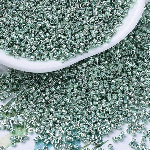 PandaHall MIYUKI Delica Beads, Cylinder, Japanese Seed Beads, 11/0, (DB0415) Galvanized Turquoise Green, 1.3x1.6mm, Hole: 0.8mm, about..., Cyan
PandaHall MIYUKI Delica Beads, Cylinder, Japanese Seed Beads, 11/0, (DB0415) Galvanized Turquoise Green, 1.3x1.6mm, Hole: 0.8mm, about..., Cyan