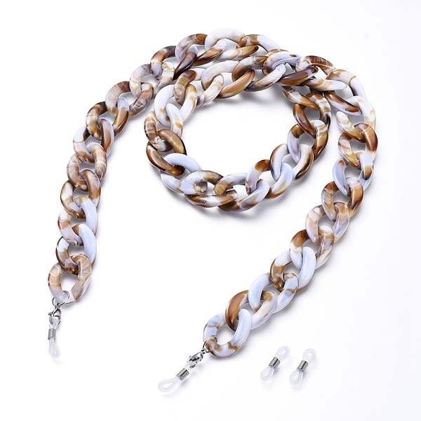 PandaHall Eyeglasses Chains, Neck Strap for Eyeglasses, with Acrylic Curb Chains, 304 Stainless Steel Lobster Claw Clasps and Rubber Loop..., Orange
PandaHall Eyeglasses Chains, Neck Strap for Eyeglasses, with Acrylic Curb Chains, 304 Stainless Steel Lobster Claw Clasps and Rubber Loop..., Orange