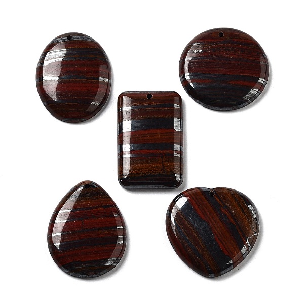 PandaHall Natural Tiger Iron Pendants, Geometric Charms, Oval/Flat Round/Rectangle/Teardrop/Heart, Mixed Shapes, 42~48x30.5~42.5x7~7.5mm...
PandaHall Natural Tiger Iron Pendants, Geometric Charms, Oval/Flat Round/Rectangle/Teardrop/Heart, Mixed Shapes, 42~48x30.5~42.5x7~7.5mm...