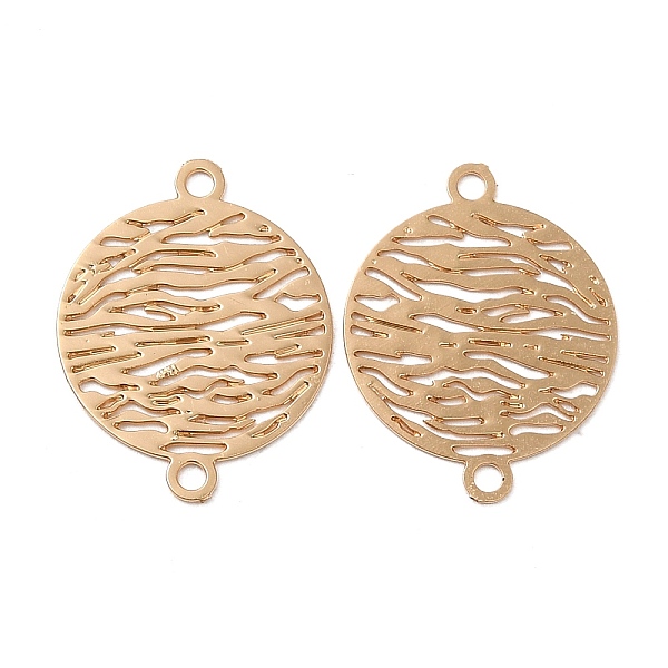 PandaHall Rack Plating Brass Connector Charms, Etched Metal Embellishments, Long-Lasting Plated, Flat Round Links, Light Gold, 16x12x0.3mm...
PandaHall Rack Plating Brass Connector Charms, Etched Metal Embellishments, Long-Lasting Plated, Flat Round Links, Light Gold, 16x12x0.3mm...