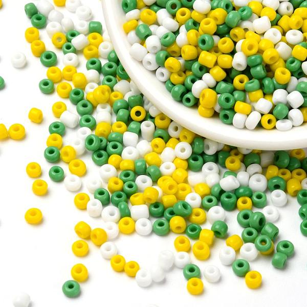 PandaHall 6500Pcs 300G 3 Colors Glass Seed Beads, Opaque Colours Seed, Small Craft Beads for DIY Jewelry Making, Round, Yellow, 8/0, 3mm...
PandaHall 6500Pcs 300G 3 Colors Glass Seed Beads, Opaque Colours Seed, Small Craft Beads for DIY Jewelry Making, Round, Yellow, 8/0, 3mm...