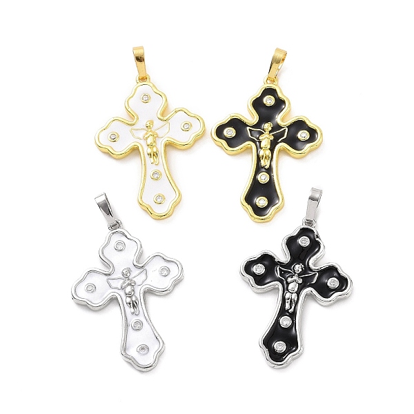 PandaHall Eco-friendly Rack Plating Brass Micro Pave Cubic Zirconia Pendants, with Enamel, Cadmium Free & Lead Free, Long-Lasting Plated..., Multicolor
PandaHall Eco-friendly Rack Plating Brass Micro Pave Cubic Zirconia Pendants, with Enamel, Cadmium Free & Lead Free, Long-Lasting Plated..., Multicolor