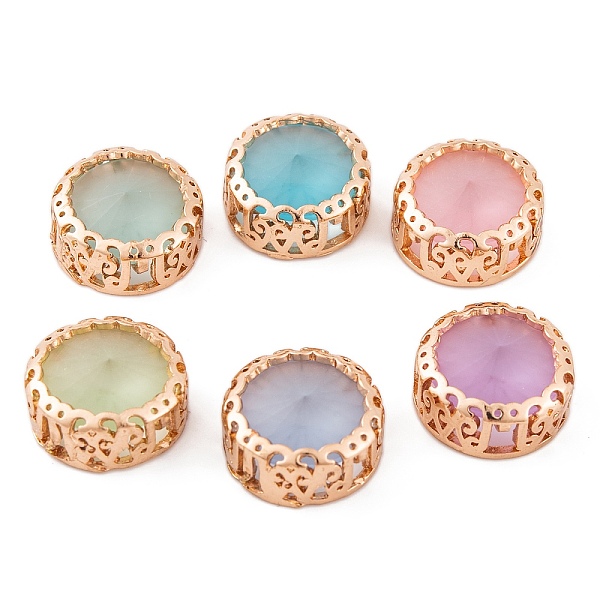 PandaHall Round Shaped Sew on Rhinestone, Frosted Glass Rhinestone, Garments Accessories, Multi-Strand Links, with Brass Findings, Rose Gold..., Multicolor
PandaHall Round Shaped Sew on Rhinestone, Frosted Glass Rhinestone, Garments Accessories, Multi-Strand Links, with Brass Findings, Rose Gold..., Multicolor