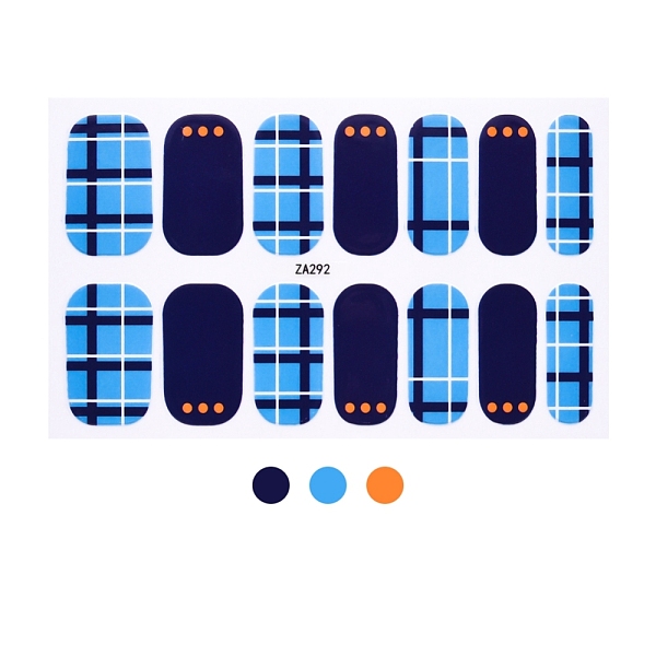 PandaHall Glitter Nail Wraps Polish Decal Strips, Flower Tartan Self-Adhesive Nail Art Stickers, with Manicure Buffer Files, for Women Girls..., Blue
PandaHall Glitter Nail Wraps Polish Decal Strips, Flower Tartan Self-Adhesive Nail Art Stickers, with Manicure Buffer Files, for Women Girls..., Blue