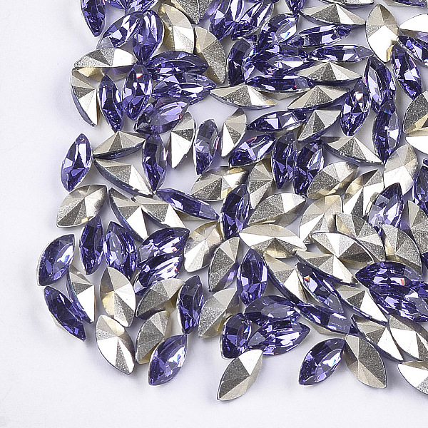 PandaHall Pointed Back Resin Rhinestone Cabochons, Back Plated, Faceted, Horse Eye, Tanzanite, 7.5~8x3.5~4x2.5~3mm, about 2100pcs/bag Resin..., Purple
PandaHall Pointed Back Resin Rhinestone Cabochons, Back Plated, Faceted, Horse Eye, Tanzanite, 7.5~8x3.5~4x2.5~3mm, about 2100pcs/bag Resin..., Purple