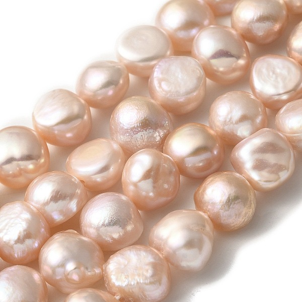 PandaHall Natural Cultured Freshwater Pearl Beads Strands, Two Sides Polished, Light Salmon, 9~10mm, Hole: 0.5mm, about 20pcs/strand, 6.69''...
PandaHall Natural Cultured Freshwater Pearl Beads Strands, Two Sides Polished, Light Salmon, 9~10mm, Hole: 0.5mm, about 20pcs/strand, 6.69''...