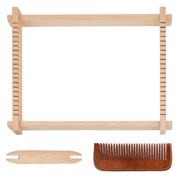 PandaHall HOBBIESAY Detachable Bamboo Knitting Loom Frame, Rectangle with Crochet Hook & Comb, PapayaWhip, 28.1x24x3.1cm Bamboo Mixed Shapes..., Orange
PandaHall HOBBIESAY Detachable Bamboo Knitting Loom Frame, Rectangle with Crochet Hook & Comb, PapayaWhip, 28.1x24x3.1cm Bamboo Mixed Shapes..., Orange