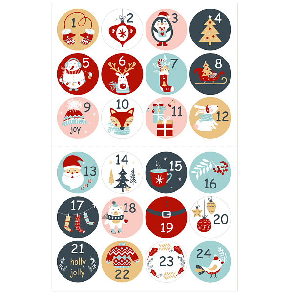 PandaHall Christmas PVC Plastic Sticker Labels, Self-adhesion, for Suitcase, Skateboard, Refrigerator, Helmet, Mobile Phone Shell, Round..., Multicolor
PandaHall Christmas PVC Plastic Sticker Labels, Self-adhesion, for Suitcase, Skateboard, Refrigerator, Helmet, Mobile Phone Shell, Round..., Multicolor