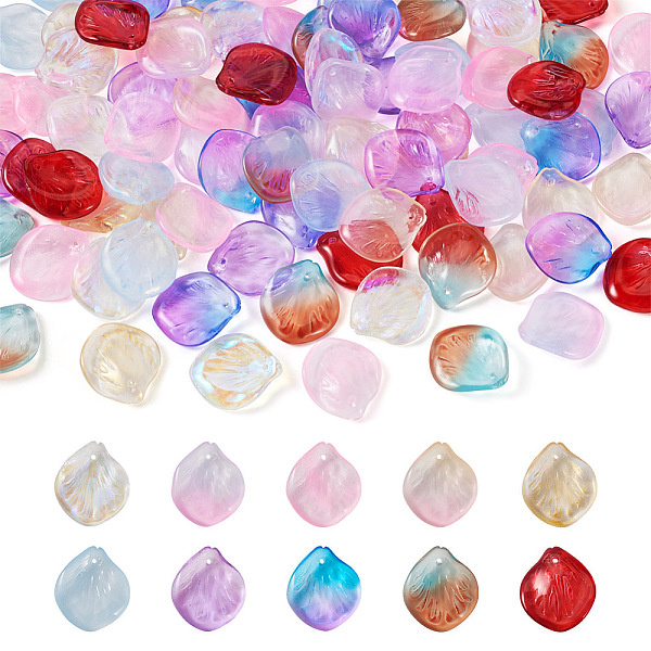 PandaHall 100Pcs 10 Colors Gradient Handmade Lampwork Beads, Petaline, Mixed Color, 20x18x5mm, Hole: 1mm, 10pcs/color Lampwork Petaline..., Multicolor
PandaHall 100Pcs 10 Colors Gradient Handmade Lampwork Beads, Petaline, Mixed Color, 20x18x5mm, Hole: 1mm, 10pcs/color Lampwork Petaline..., Multicolor