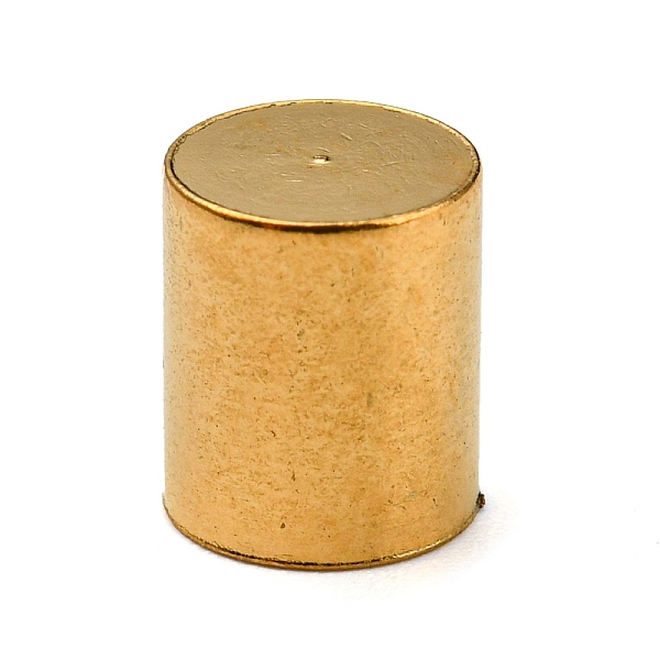PandaHall 304 Stainless Steel Cord Ends, End Caps, Column, Golden, 7x6mm, Inner Diameter: 5mm 304 Stainless Steel Column
PandaHall 304 Stainless Steel Cord Ends, End Caps, Column, Golden, 7x6mm, Inner Diameter: 5mm 304 Stainless Steel Column