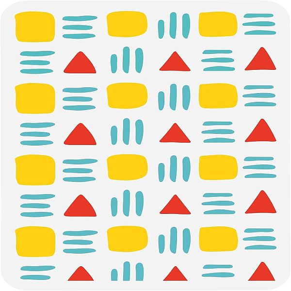 PandaHall Large Plastic Reusable Drawing Painting Stencils Templates, for Painting on Scrapbook Fabric Tiles Floor Furniture Wood, Rectangle... 
PandaHall Large Plastic Reusable Drawing Painting Stencils Templates, for Painting on Scrapbook Fabric Tiles Floor Furniture Wood, Rectangle...