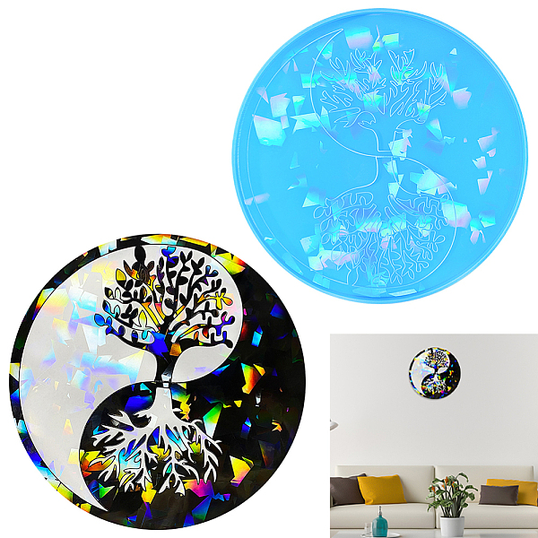 PandaHall AHANDMAKER Tai Ji & Tree of Life Pattern Display Decoration Epoxy Resin Silicone Resin Casting Molds for DIY Wall Living Room...
PandaHall AHANDMAKER Tai Ji & Tree of Life Pattern Display Decoration Epoxy Resin Silicone Resin Casting Molds for DIY Wall Living Room...