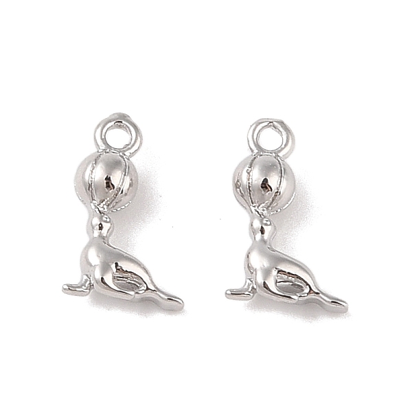PandaHall Brass Charms, Sea Lion, Real Platinum Plated, 11x7x3.5mm, Hole: 1.2mm Brass Sea Lion
PandaHall Brass Charms, Sea Lion, Real Platinum Plated, 11x7x3.5mm, Hole: 1.2mm Brass Sea Lion
