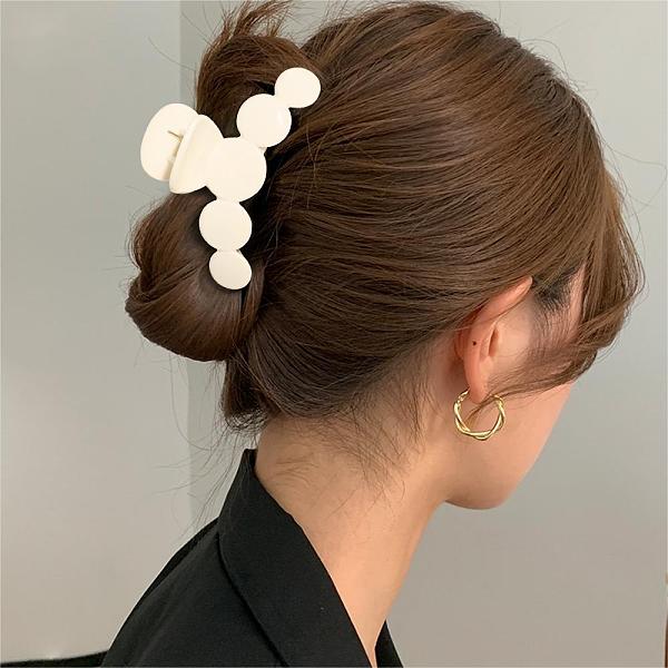 PandaHall Plastic Claw Hair Clips, with Iron Findings, Hair Accessories for Girls, White, 46x100x45mm Plastic White
PandaHall Plastic Claw Hair Clips, with Iron Findings, Hair Accessories for Girls, White, 46x100x45mm Plastic White