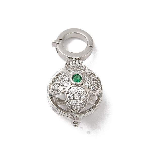 PandaHall Rack Plating Brass Micro Pave Cubic Zirconia Fold Over Clasps, Cadmium Free & Lead Free, Long-Lasting Plated, Platinum, 25.5x13mm..., Clear
PandaHall Rack Plating Brass Micro Pave Cubic Zirconia Fold Over Clasps, Cadmium Free & Lead Free, Long-Lasting Plated, Platinum, 25.5x13mm..., Clear