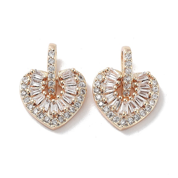 PandaHall Brass Micro Pave Clear Cubic Zirconia Charms, Heart Charms, Real 18K Gold Plated, 10.5x11x3mm, Hole: 5x3.5mm Brass+Cubic Zirconia...
PandaHall Brass Micro Pave Clear Cubic Zirconia Charms, Heart Charms, Real 18K Gold Plated, 10.5x11x3mm, Hole: 5x3.5mm Brass+Cubic Zirconia...