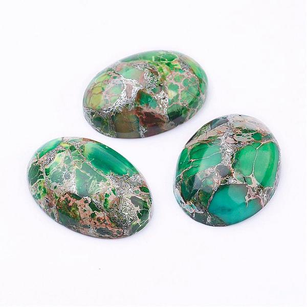 PandaHall Synthetic Regalite/Imperial Jasper/Sea Sediment Jasper Cabochons, Dyed, Oval, Lime Green, 24.5~25x18x7~8mm Imperial Jasper Oval...
PandaHall Synthetic Regalite/Imperial Jasper/Sea Sediment Jasper Cabochons, Dyed, Oval, Lime Green, 24.5~25x18x7~8mm Imperial Jasper Oval...