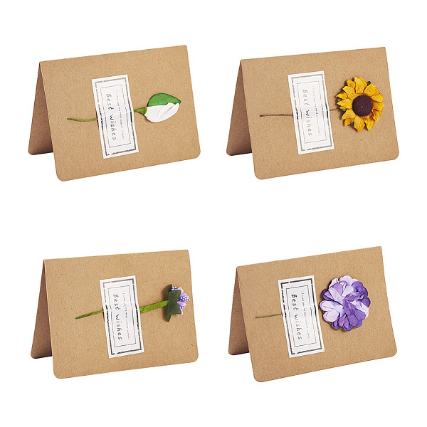 PandaHall Kissitty 32Pcs 4 Colors Paper Cards, with Dried Flower, for Bridal Shower, Wedding, Party, Mixed Color, 110x80x2mm, 8pcs/color..., Multicolor
PandaHall Kissitty 32Pcs 4 Colors Paper Cards, with Dried Flower, for Bridal Shower, Wedding, Party, Mixed Color, 110x80x2mm, 8pcs/color..., Multicolor