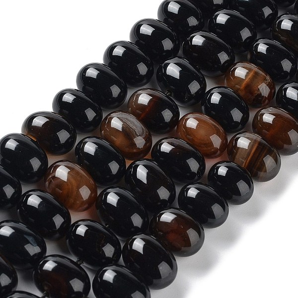 PandaHall Natural Agate Beads Strands, Dyed & Heated, Egg, Saddle Brown, 15~17x11~12mm, Hole: 1.6mm, about 14~15pcs/strand, 6.69~6.89 inch...
PandaHall Natural Agate Beads Strands, Dyed & Heated, Egg, Saddle Brown, 15~17x11~12mm, Hole: 1.6mm, about 14~15pcs/strand, 6.69~6.89 inch...