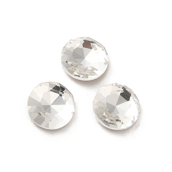 PandaHall Glass Rhinestone Cabochons, Point Back & Back Plated, Faceted, Flat Round, Crystal, 8x3mm Glass Rhinestone Flat Round Clear
PandaHall Glass Rhinestone Cabochons, Point Back & Back Plated, Faceted, Flat Round, Crystal, 8x3mm Glass Rhinestone Flat Round Clear