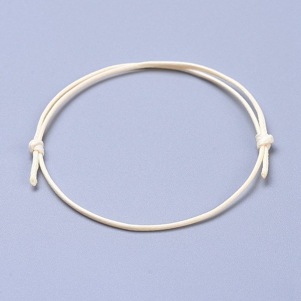 PandaHall Eco-Friendly Korean Waxed Polyester Cord Bracelet Making, Linen, 10-5/8 inch~11 inch(27~28cm), 1mm Waxed Polyester Cord Brown
PandaHall Eco-Friendly Korean Waxed Polyester Cord Bracelet Making, Linen, 10-5/8 inch~11 inch(27~28cm), 1mm Waxed Polyester Cord Brown