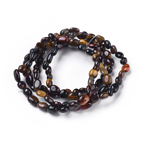 PandaHall Natural Tiger Eye Bead Stretch Bracelets, Tumbled Stone, Nuggets, Inner Diameter: 2~2-1/4 inch(5.2~5.6cm) Tiger Eye
PandaHall Natural Tiger Eye Bead Stretch Bracelets, Tumbled Stone, Nuggets, Inner Diameter: 2~2-1/4 inch(5.2~5.6cm) Tiger Eye