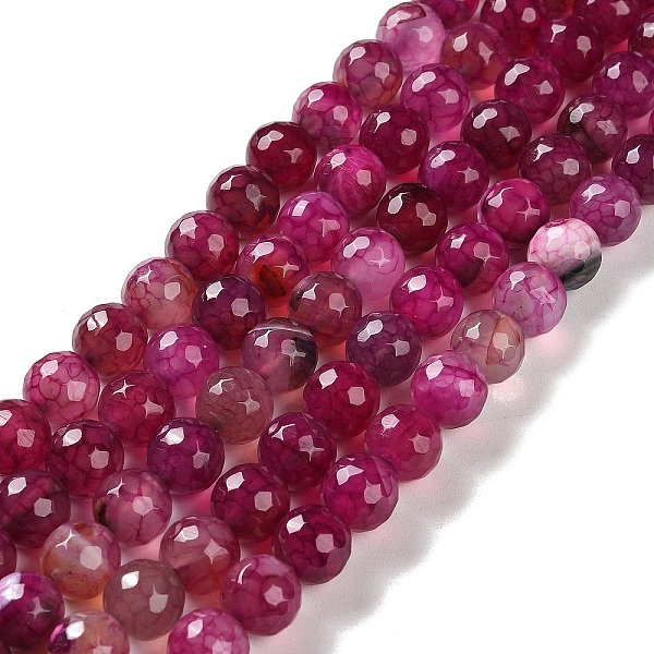PandaHall Natural Agate Beads Strands, Dyed & Heated, Faceted, Round, Camellia, 10mm, Hole: 0.8mm, about 37pcs/strand, 14.96''(38cm) Crackle..., Pink
PandaHall Natural Agate Beads Strands, Dyed & Heated, Faceted, Round, Camellia, 10mm, Hole: 0.8mm, about 37pcs/strand, 14.96''(38cm) Crackle..., Pink