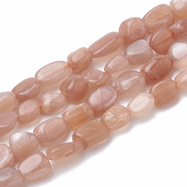 PandaHall Natural Sunstone Beads Strands, Tumbled Stone, Nuggets, 6~11x5~7x3~5mm, Hole: 1mm, about 51pcs/strand, 15.7 inch Sunstone Nuggets
PandaHall Natural Sunstone Beads Strands, Tumbled Stone, Nuggets, 6~11x5~7x3~5mm, Hole: 1mm, about 51pcs/strand, 15.7 inch Sunstone Nuggets