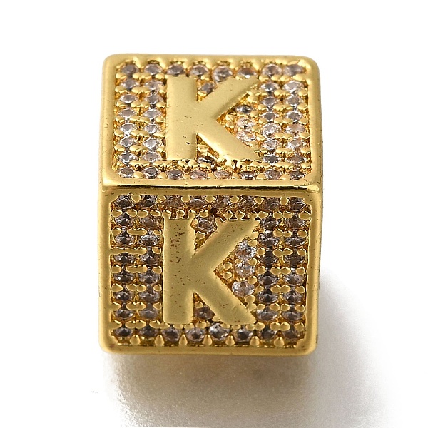 PandaHall Brass Cubic Zirconia Beads, Letter K, Square, Letter K, 9.5x9.5x9.5mm, Hole: 6mm Brass+Cubic Zirconia Letter K
PandaHall Brass Cubic Zirconia Beads, Letter K, Square, Letter K, 9.5x9.5x9.5mm, Hole: 6mm Brass+Cubic Zirconia Letter K