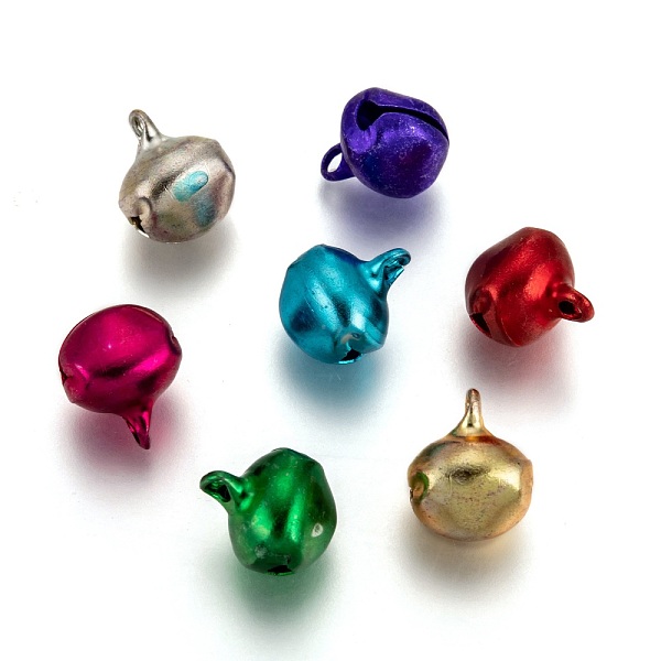 PandaHall Aluminum Bell Pendants, Mixed Color, 14x11.5x10mm, Hole: 2mm Aluminum Bell Multicolor
PandaHall Aluminum Bell Pendants, Mixed Color, 14x11.5x10mm, Hole: 2mm Aluminum Bell Multicolor