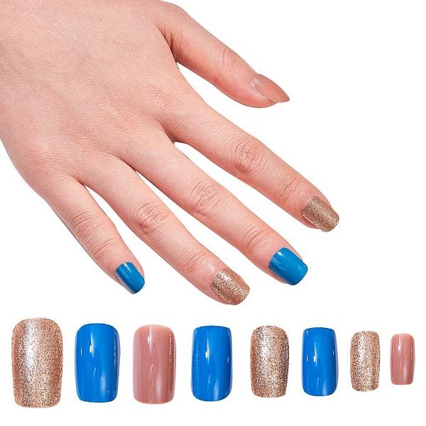 PandaHall Nail Art Sets, with 24pcs Plastic Nail Tips, 24pcs Double Side Jelly Nail Glue , Colorful, 14.5~23x7~14mm, about 24pcs/set Plastic
PandaHall Nail Art Sets, with 24pcs Plastic Nail Tips, 24pcs Double Side Jelly Nail Glue , Colorful, 14.5~23x7~14mm, about 24pcs/set Plastic