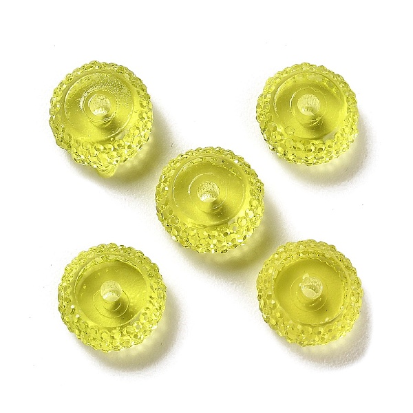 PandaHall Transparent Resin Beads, Textured Rondelle, Green Yellow, 12x7mm, Hole: 2.5mm Resin Rondelle
PandaHall Transparent Resin Beads, Textured Rondelle, Green Yellow, 12x7mm, Hole: 2.5mm Resin Rondelle