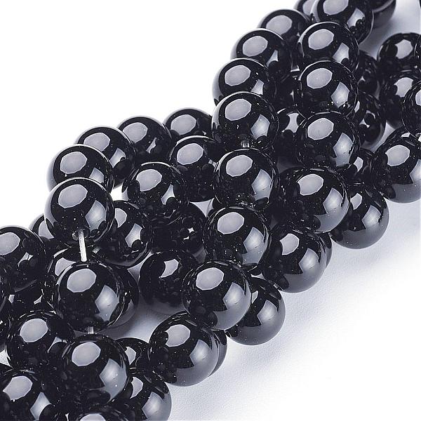 PandaHall Natural Black Onyx Round Beads Strands, Grade A, Dyed, 12mm, Hole: 1.2mm, about 33pcs/strand, 15.5 inch Black Onyx Round Black
PandaHall Natural Black Onyx Round Beads Strands, Grade A, Dyed, 12mm, Hole: 1.2mm, about 33pcs/strand, 15.5 inch Black Onyx Round Black