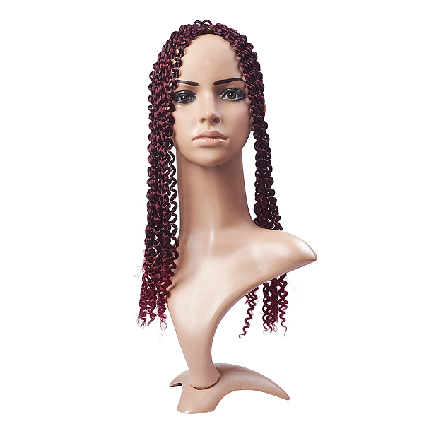 PandaHall Water Wave Synthetic Braids, Long Curly Dreadlock Extensions, Low Temperature Heat Resistant Fiber, Burgundy, 18 inch(45.7cm) Low...
PandaHall Water Wave Synthetic Braids, Long Curly Dreadlock Extensions, Low Temperature Heat Resistant Fiber, Burgundy, 18 inch(45.7cm) Low...