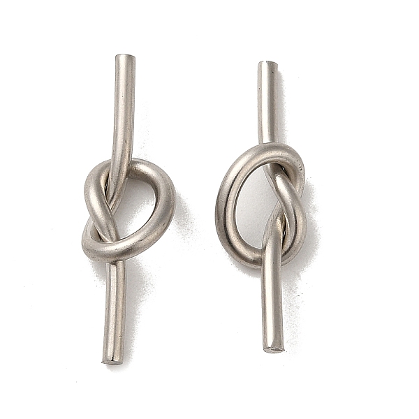 PandaHall 304 Stainless Steel Pendants, Love Knot Fittings, Stainless Steel Color, 23x8x5mm 304 Stainless Steel
PandaHall 304 Stainless Steel Pendants, Love Knot Fittings, Stainless Steel Color, 23x8x5mm 304 Stainless Steel